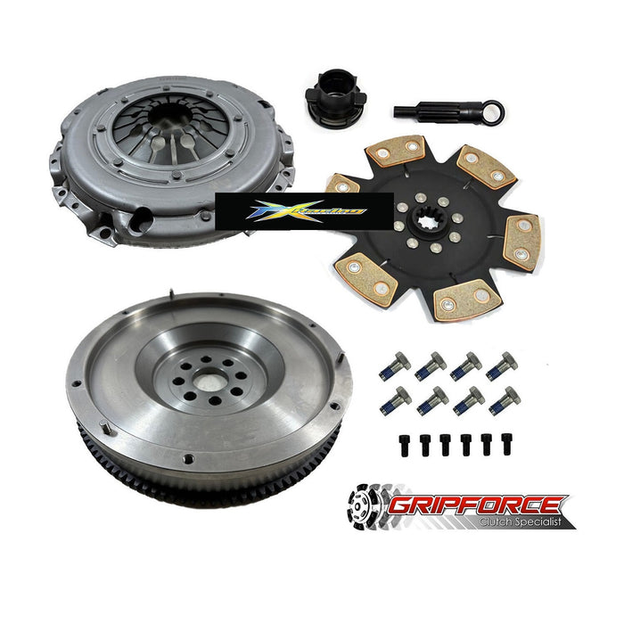 FX 6 PUCK STAGE 4 CLUTCH CONVERSION KIT fits 99-03 BMW 325 E46 525i E39 Z3 Z4