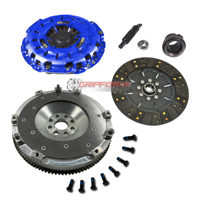 FX STAGE 2 RIGID CLUTCH KIT+ALUMINUM FLYWHEEL for 01-03 BMW E46 323 325 328 330