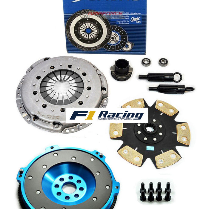 SACHS - FX HD STAGE 4 CLUTCH KIT& ALUMINUM FLYWHEEL FOR 92-95 BMW 325 i is M50