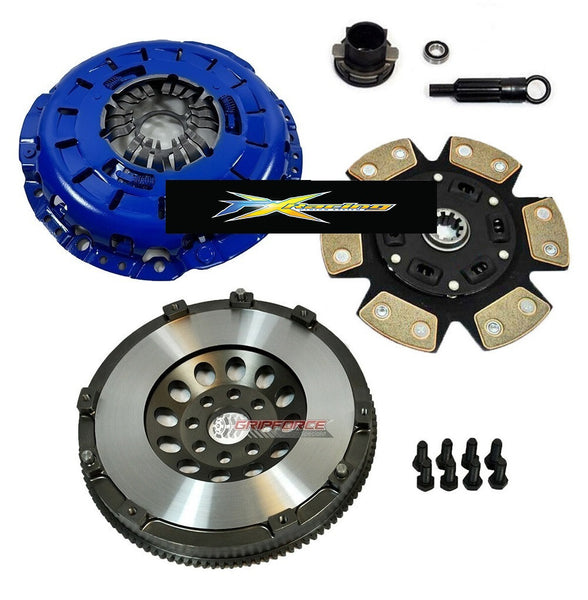 FX STAGE 3 CLUTCH KIT + LIGHT FLYWHEEL fits 99-03 BMW 323 325 E46 525i E39 Z3 Z4