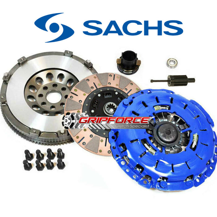 FX DUAL FRICTION CLUTCH KIT+SACHS BEARING+RACING FLYWHEEL fits 01-03 BMW E46 E39