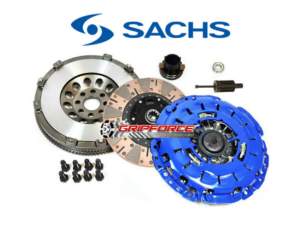 FX DUAL FRICTION CLUTCH KIT+SACHS BEARING+RACING FLYWHEEL fits 01-03 BMW E46 E39