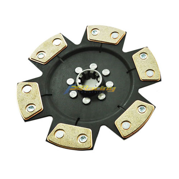 FX 6-PUCK RIGID CLUTCH RACE DISC FOR 96-99 BMW 328i is 528i Z3 2.8L E36 E39 M52