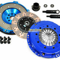 FX HD STAGE 3 DF CLUTCH KIT+ALUMINUM FLYWHEEL FOR BMW E36 E34 E39 M50 M52 S50