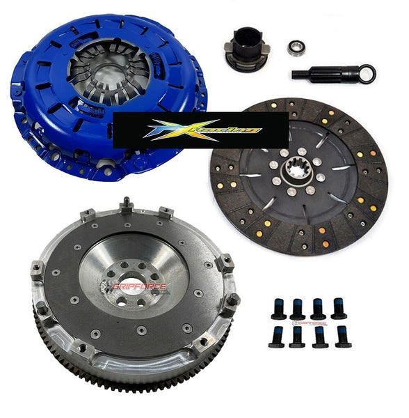 FX STAGE 2 CLUTCH SET+ALUMINUM FLYWHEEL for 99-03 BMW 323 325 E46 525i E39 Z3 Z4
