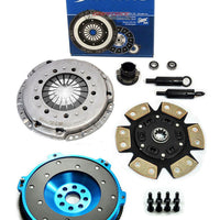 SACHS STAGE 3 HD RACING CLUTCH KIT& ALUMINUM FLYWHEEL FOR 92-95 BMW 325 i is M50