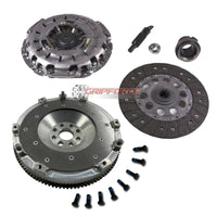 GF PREMIUM CLUTCH KIT+ ALUMINUM FLYWHEEL fits 2001-03 BMW E46 323 325 328 330