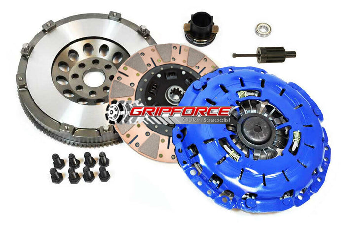 FX DUAL FRICTION CLUTCH KIT+LITE FLYWHEEL FOR 2001-2003 BMW 525 530 E39 M52 M54