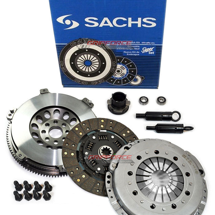 SACHS-STAGE 2 HD RACE CLUTCH KIT+CHROMOLY FLYWHEEL 92-98 BMW 325 328 M50 M52 E36