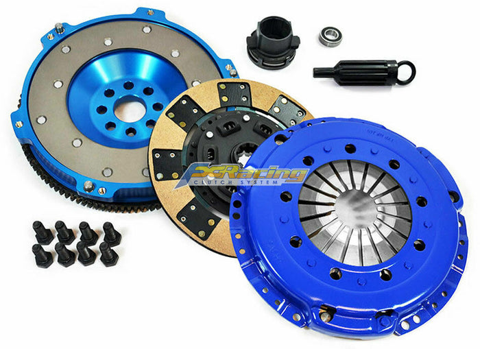 FX SEG KAVLAR CLUTCH KIT+ALUMINUM FLYWHEEL FOR BMW E36 E34 E39 M50 M52 S50