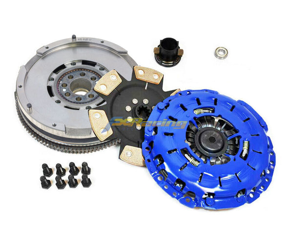 FX STAGE 4 CLUTCH KIT+DMF019 FLYWHEEL for 99-03 BMW 323 325 E46 525i E39 Z3 Z4